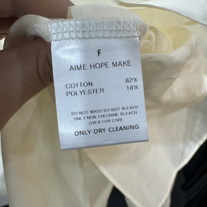 AIME HOPE MAKE東大門㊣代購女裝新款25秋夏真品襯衫蕾絲衫AIME HOPE MAKE襯衫/蕾絲衫