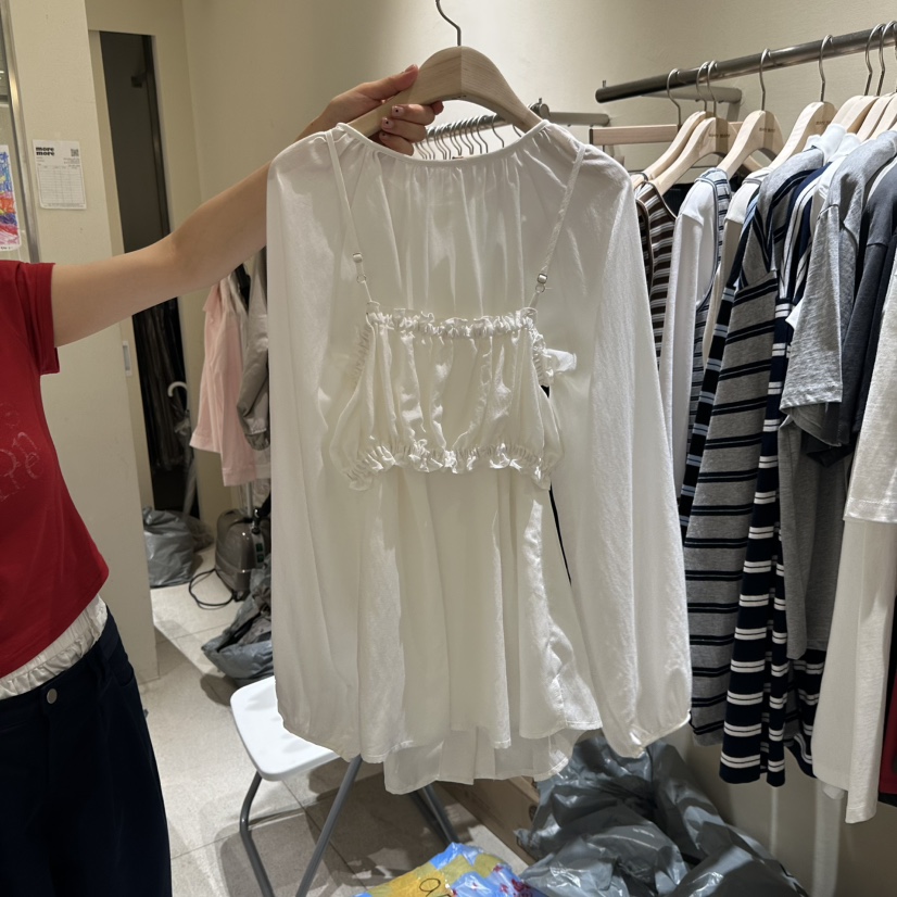 MOREMORE東大門㊣實拍女裝新品25秋夏推薦休閑熱賣套裝套裝more more套裝