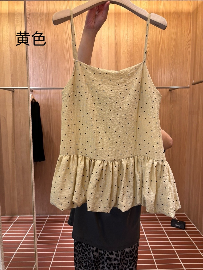 CHOI-L韓國直郵㊣女士新款25秋夏職業人氣推薦時尚吊帶背心CHOI吊帶/背心圖色1