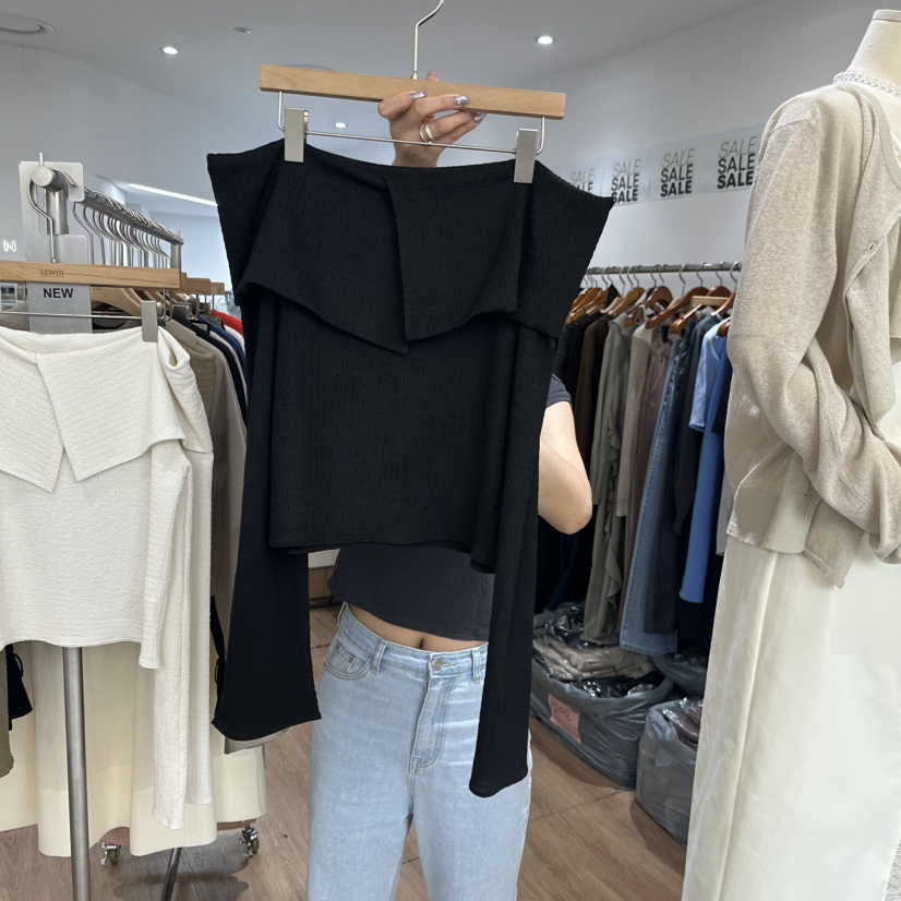 LEWIN韓國直郵㊣女士新品人氣真品25秋夏熱賣時尚襯衫蕾絲衫LEWIN襯衫/蕾絲衫