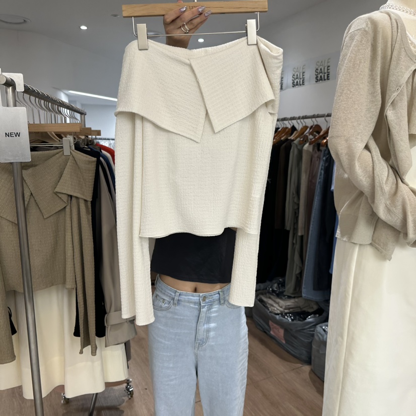 LEWIN韓國直郵㊣女士新品人氣真品25秋夏熱賣時尚襯衫蕾絲衫LEWIN襯衫/蕾絲衫
