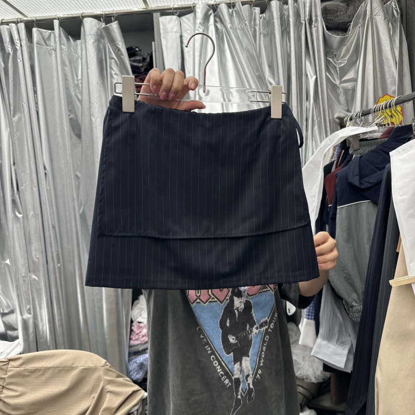 EXIT韓國直郵㊣女裝新款時尚休閑職業25秋夏推薦真品短裙修身EXIT短裙圖色2