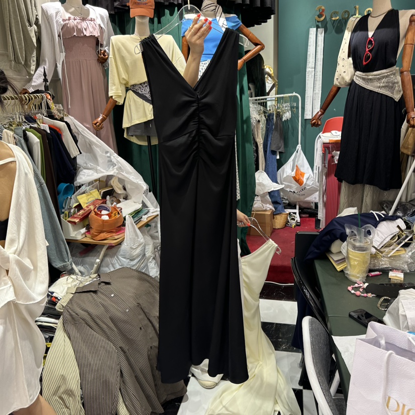 3COLOR東大門㊣代購女士新品25秋夏連衣裙Three color連衣裙