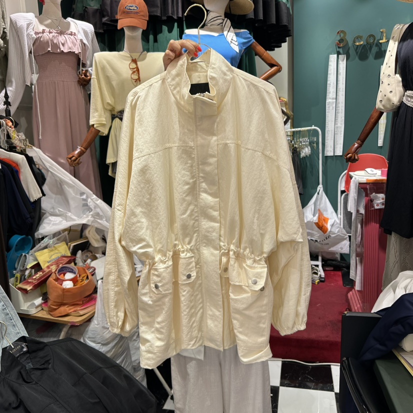 3COLOR東大門㊣實拍女裝新品推薦夾克Three color夾克圖色1