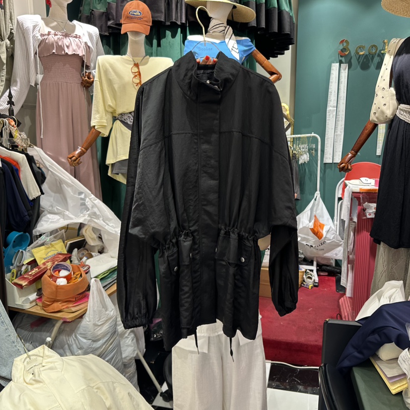 3COLOR東大門㊣實拍女裝新品推薦夾克Three color夾克圖色2