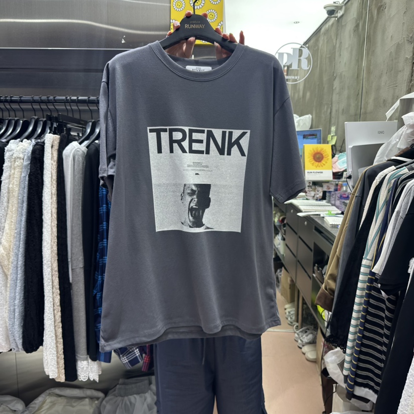 RUNWAY-런웨이東大門㊣代購女士新款人氣職業25秋夏熱賣T恤RUNWAYT恤圖色3