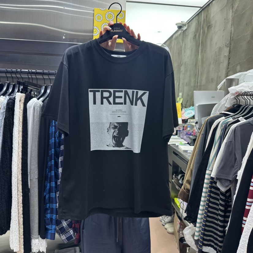 RUNWAY-런웨이東大門㊣代購女士新款人氣職業25秋夏熱賣T恤RUNWAYT恤圖色4