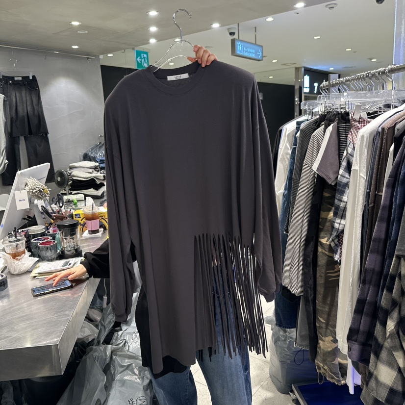 HERTZ-P韓國直郵㊣女裝新品25秋夏推薦休閑真品職業長袖T恤HERTZ-P長袖T恤圖色3