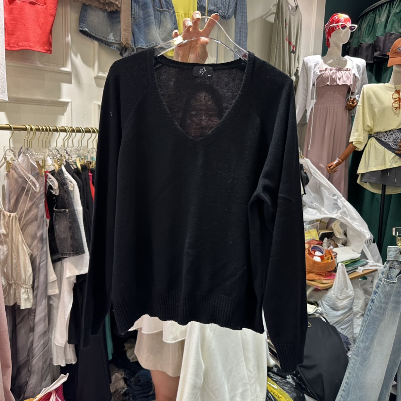 3COLOR韓國代購㊣女士新品職業長袖T恤Three color長袖T恤圖色2