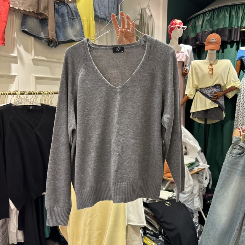 3COLOR韓國代購㊣女士新品職業長袖T恤Three color長袖T恤圖色3
