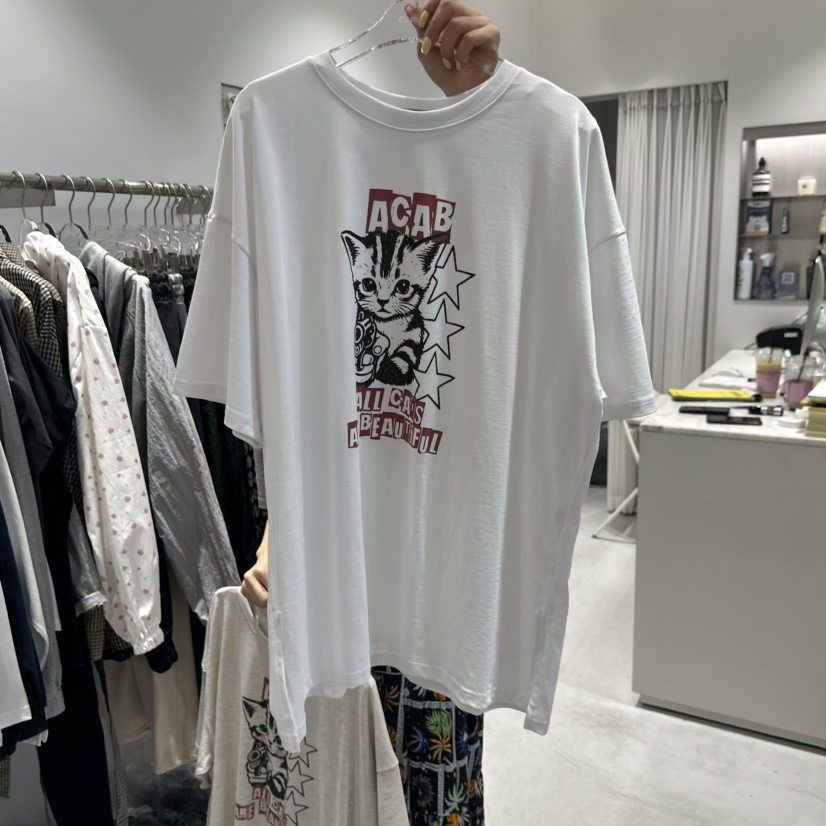 COMBO韓國直郵㊣女士新款休閑真品職業熱賣人氣推薦25秋夏T恤COM_BOT恤圖色3
