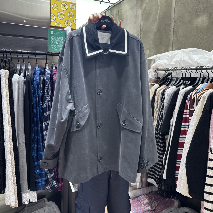 RUNWAY-런웨이韓國直郵㊣女士新品時尚人氣休閑推薦真品夾克RUNWAY夾克圖色2