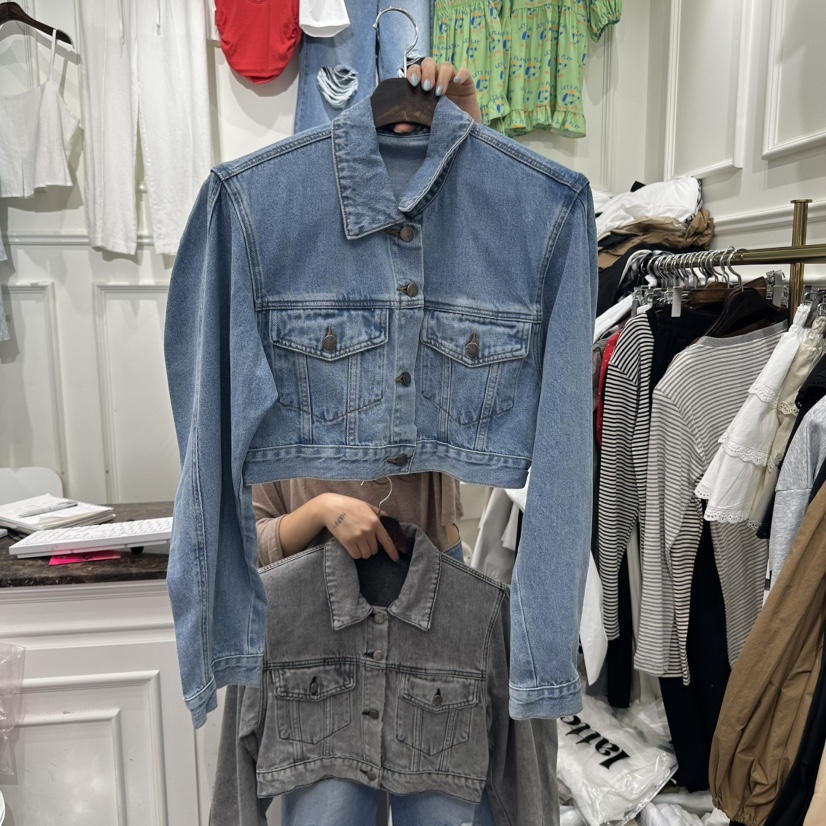J.RITZY韓國直郵㊣女裝新品時尚休閑真品人氣推薦25秋夏夾克J.RITZY夾克圖色2