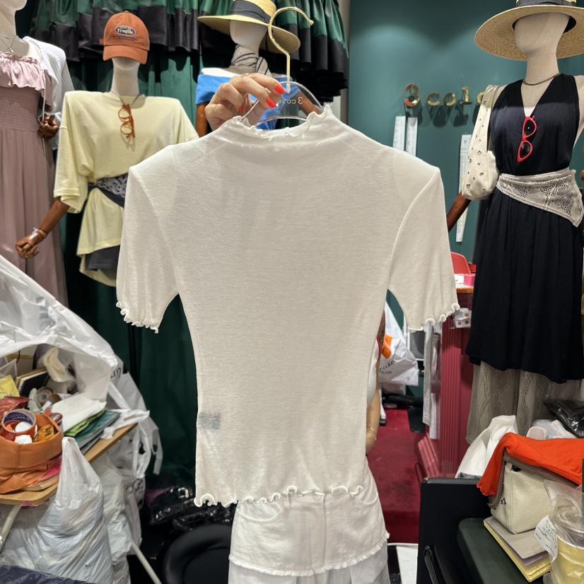 3COLOR東大門㊣實拍女裝新品推薦T恤Three colorT恤圖色1