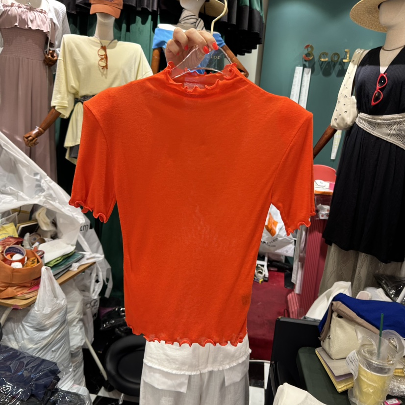 3COLOR東大門㊣實拍女裝新品推薦T恤Three colorT恤圖色3