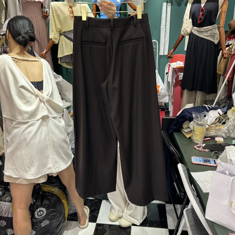 3COLOR東大門㊣直郵女士新品休閑休閑褲Three color休閑褲