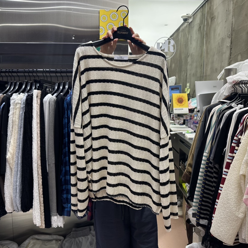 RUNWAY-런웨이韓國代購㊣女裝新品熱賣人氣時尚推薦長袖T恤RUNWAY長袖T恤圖色3
