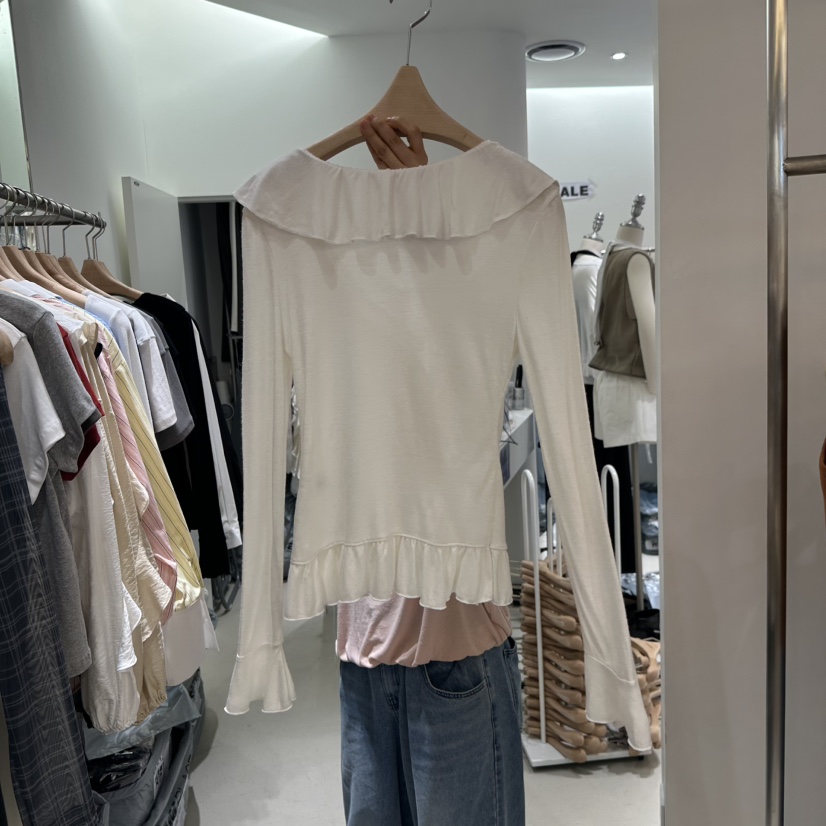 RENDER東大門㊣代購女士新品時尚熱賣休閑人氣職業推薦長袖T恤RENDER長袖T恤