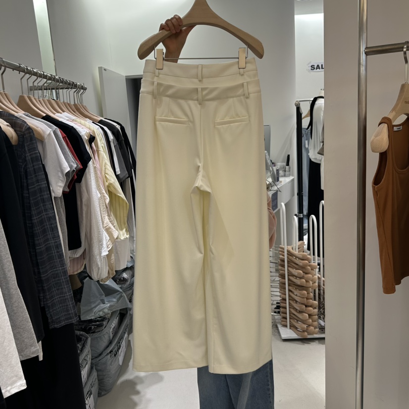 RENDER東大門㊣實拍女裝新品職業人氣熱賣真品25秋夏休閑褲RENDER休閑褲