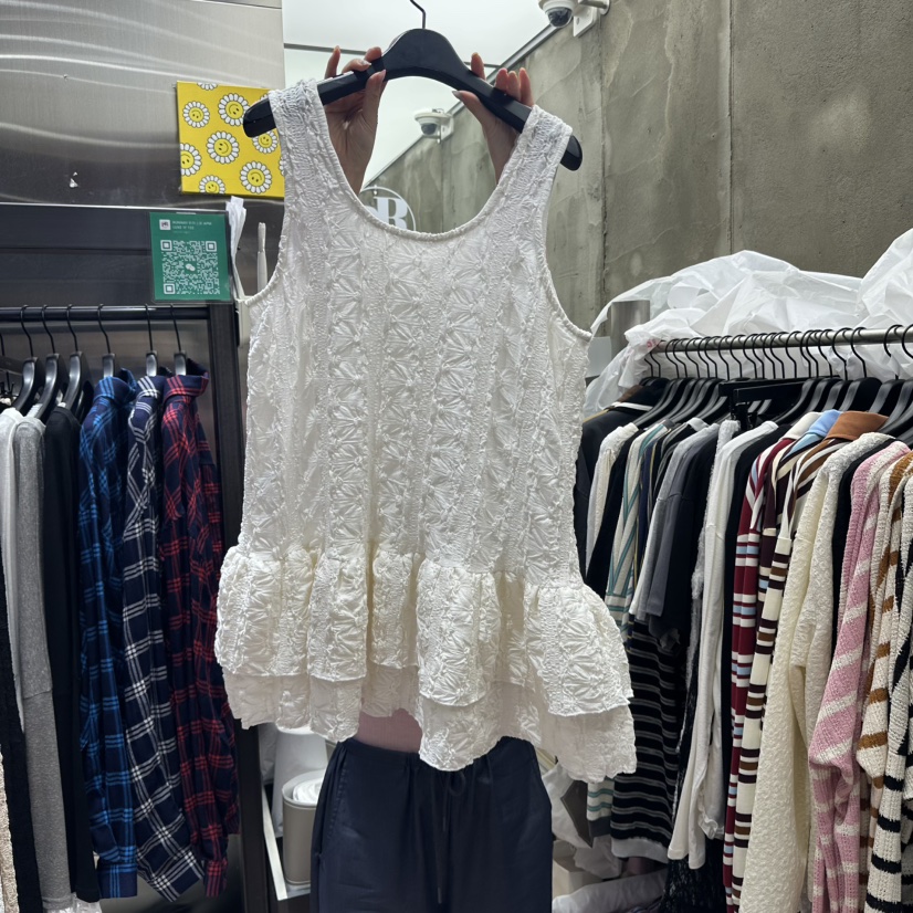 RUNWAY-런웨이東大門㊣實拍女裝新款25秋夏熱賣休閑吊帶背心RUNWAY吊帶/背心