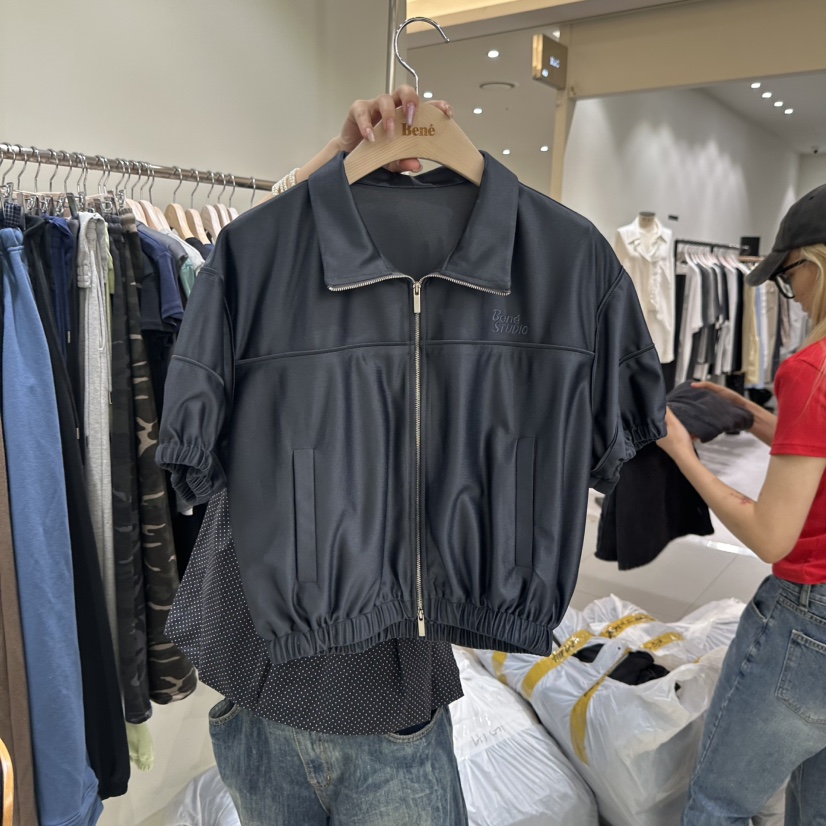 BENE東大門㊣實拍女裝新品推薦真品熱賣休閑時尚人氣職業夾克BENE夾克圖色1