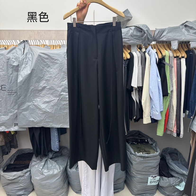 SPECIAL東大門㊣代購女裝新款25秋夏職業熱賣時尚真品休閑褲SPECIAL休閑褲圖色2