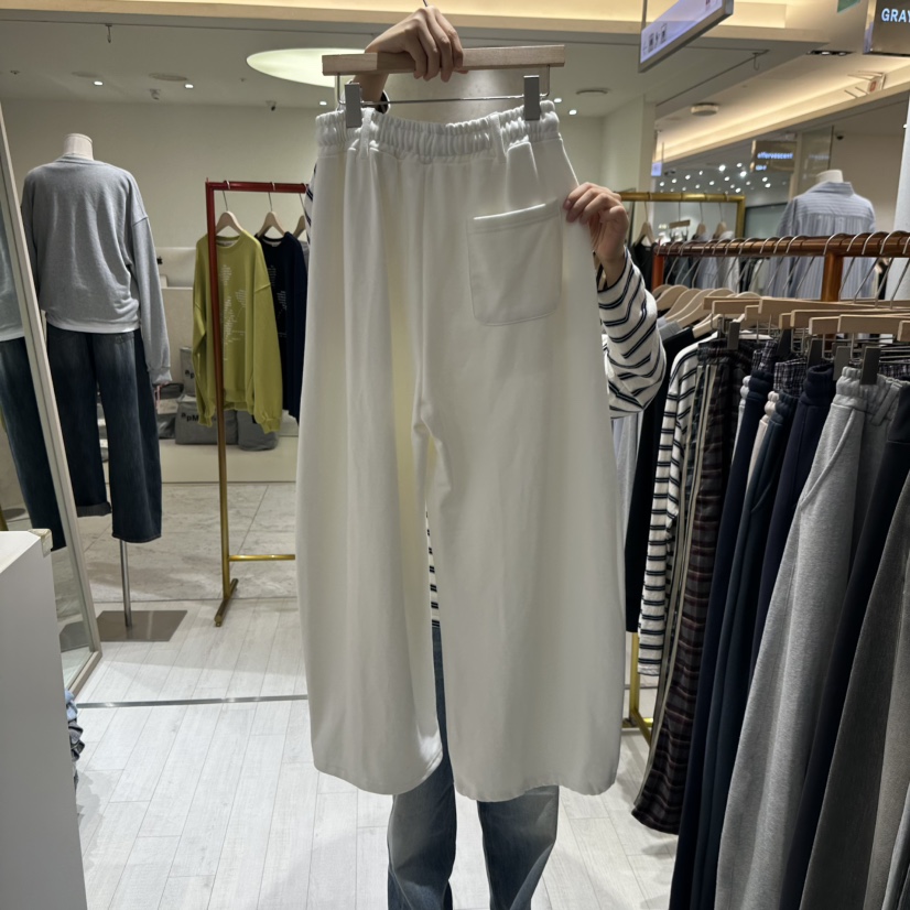 GRAYMELLOW韓國代購㊣女士新款推薦時尚職業熱賣真品休閑褲GRAYMELLOW休閑褲
