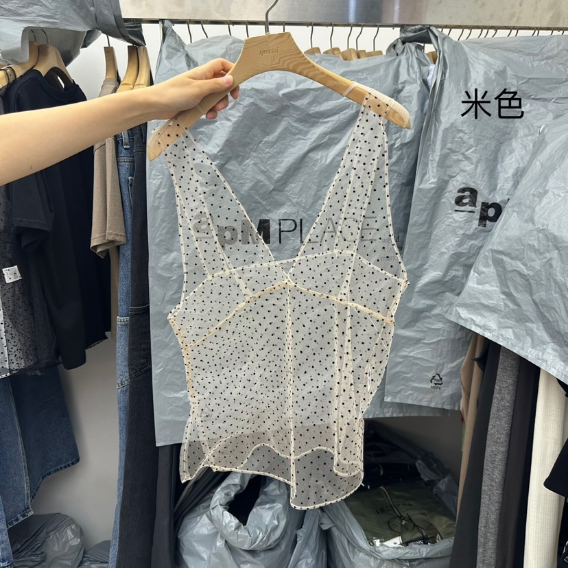 SPECIAL韓國直郵㊣女士新品時尚25秋夏熱賣職業吊帶背心緊身SPECIAL吊帶/背心圖色4