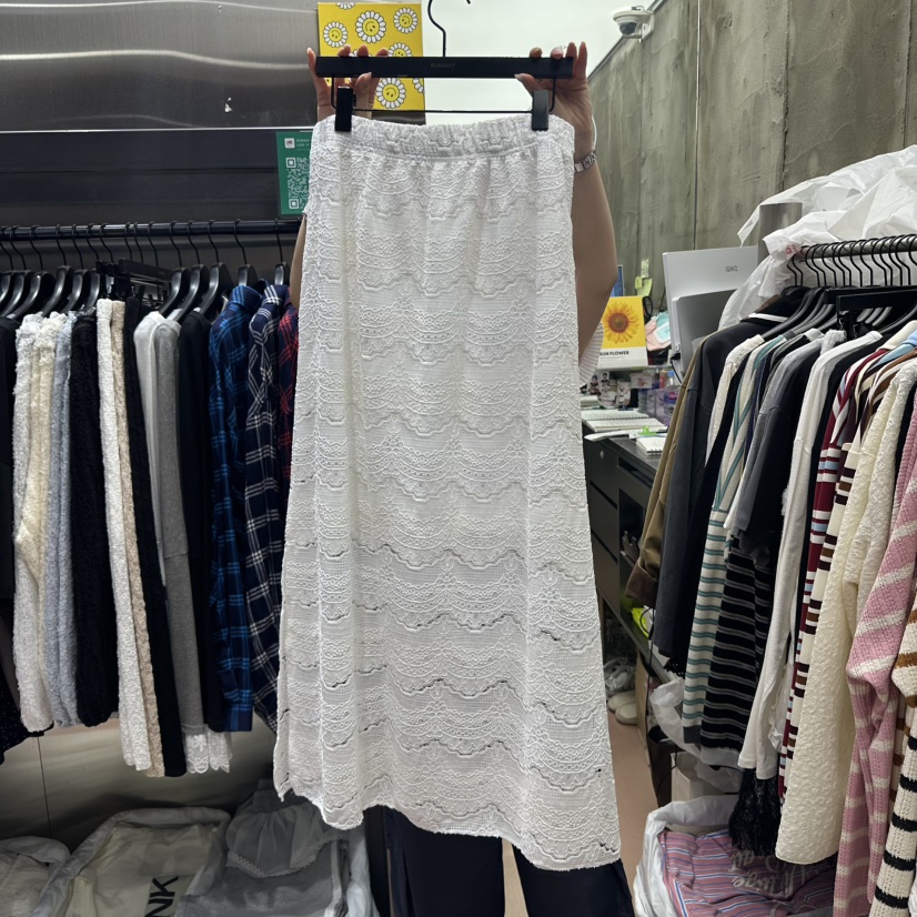 RUNWAY-런웨이韓國代購㊣女裝新款休閑人氣25秋夏職業長裙RUNWAY長裙