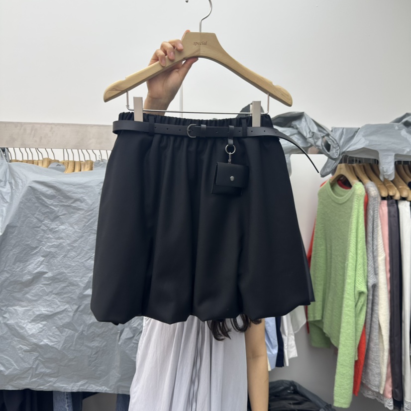 SPECIAL東大門㊣直郵女裝新品職業休閑25秋夏真品短裙不含腰帶SPECIAL短裙圖色2