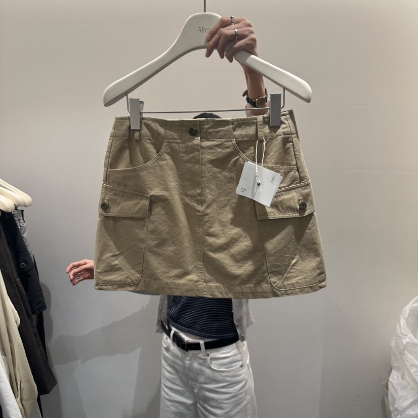 ALTER東大門㊣實拍女士新品25秋夏熱賣時尚真品推薦人氣短裙Alter短裙