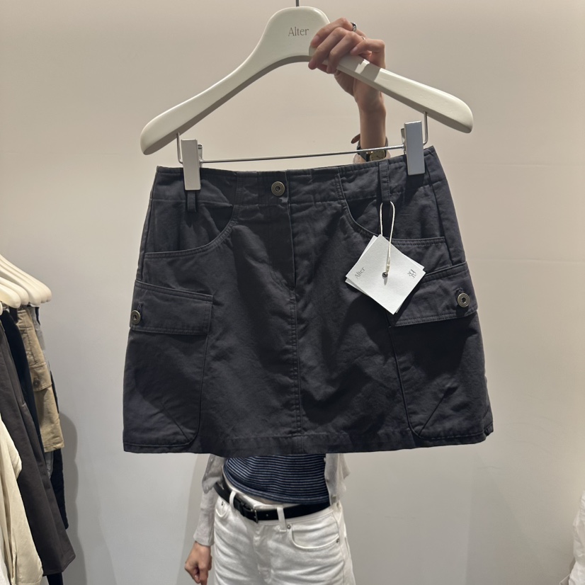 ALTER東大門㊣實拍女士新品25秋夏熱賣時尚真品推薦人氣短裙Alter短裙圖色2