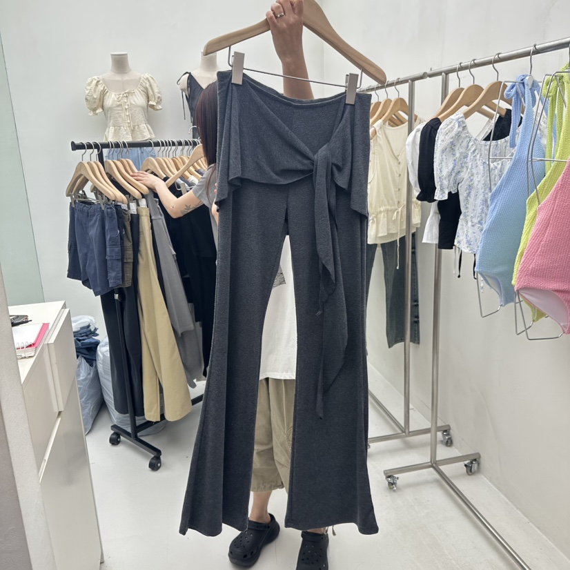 CHAV韓國直郵㊣女士新款真品25秋夏職業時尚熱賣人氣休閑褲CHAV休閑褲圖色3