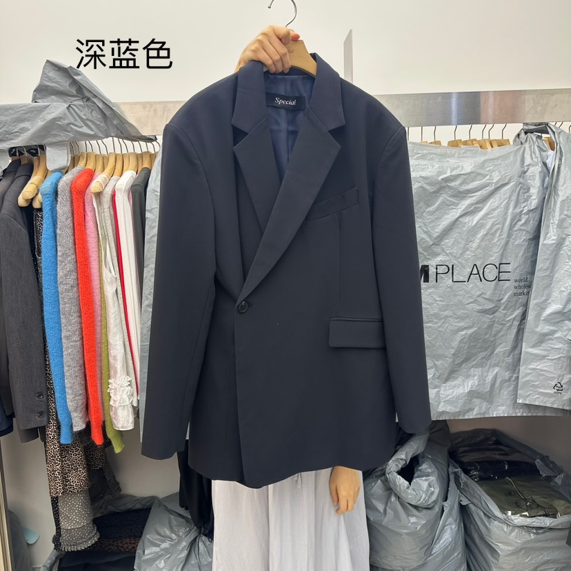 SPECIAL東大門㊣代購女裝新品時尚推薦真品熱賣職業25秋夏夾克SPECIAL夾克圖色4