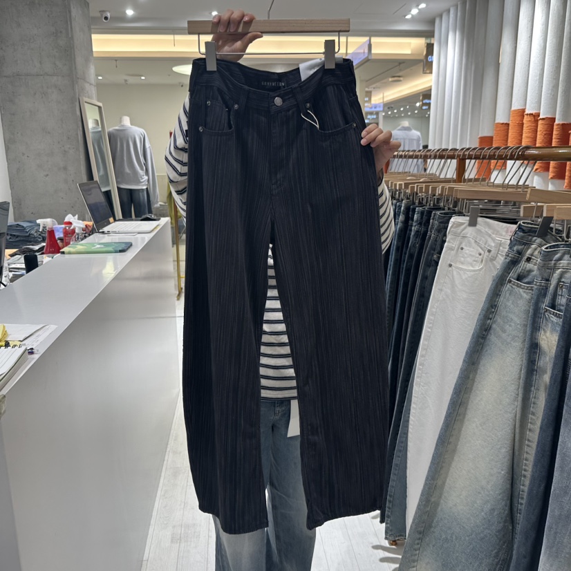 GRAYMELLOW韓國直郵㊣女士新款時尚休閑人氣熱賣真品牛仔褲GRAYMELLOW牛仔褲
