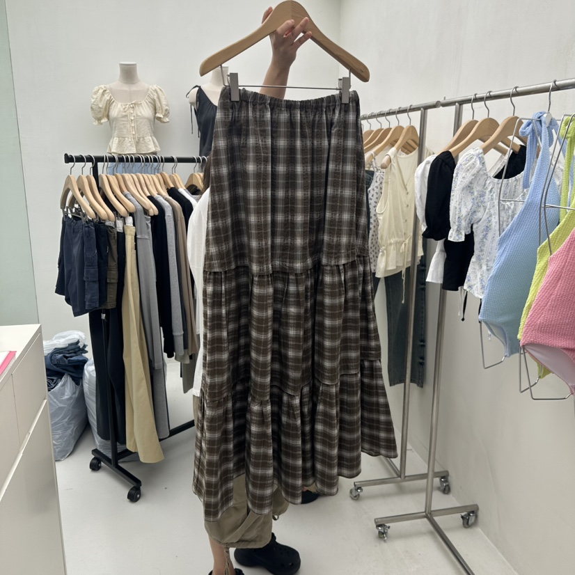 CHAV東大門㊣實拍女裝新品熱賣人氣時尚推薦職業真品25秋夏長裙CHAV長裙