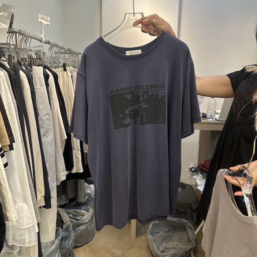 PLOVER韓國直郵㊣女士新款時尚職業真品推薦熱賣休閑人氣T恤PLO_VERT恤圖色2