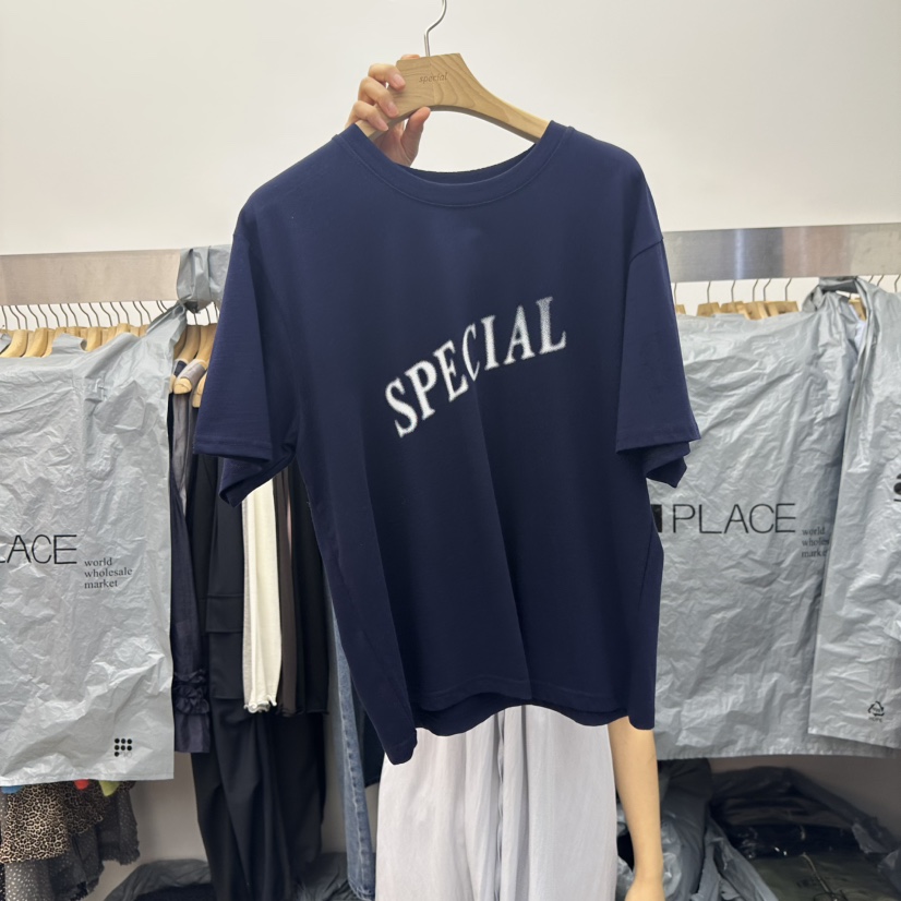 SPECIAL東大門㊣直郵女士新品熱賣休閑職業25秋夏推薦時尚T恤SPECIALT恤圖色3