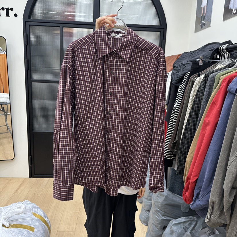 ARR韓國直郵㊣女裝新品真品推薦人氣時尚25秋夏熱賣襯衫蕾絲衫ARR襯衫/蕾絲衫圖色2