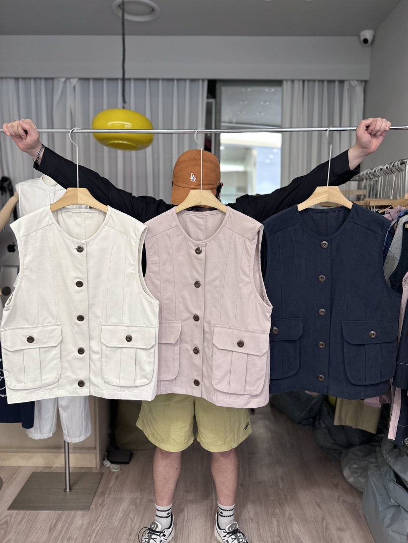 ARCHIVE-P韓國代購㊣女裝新品推薦人氣休閑職業真品時尚馬甲ARCHIVE-P馬甲