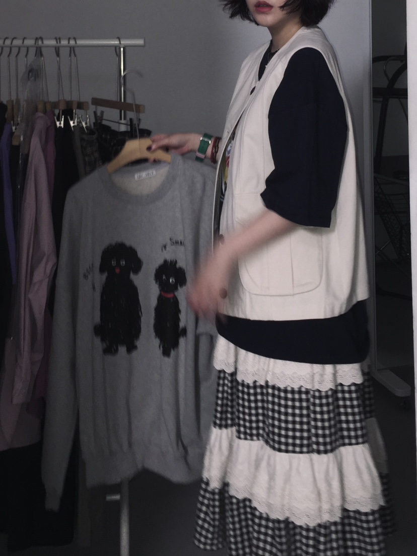 ARCHIVE-P韓國代購㊣女裝新品推薦人氣休閑職業真品時尚馬甲ARCHIVE-P馬甲