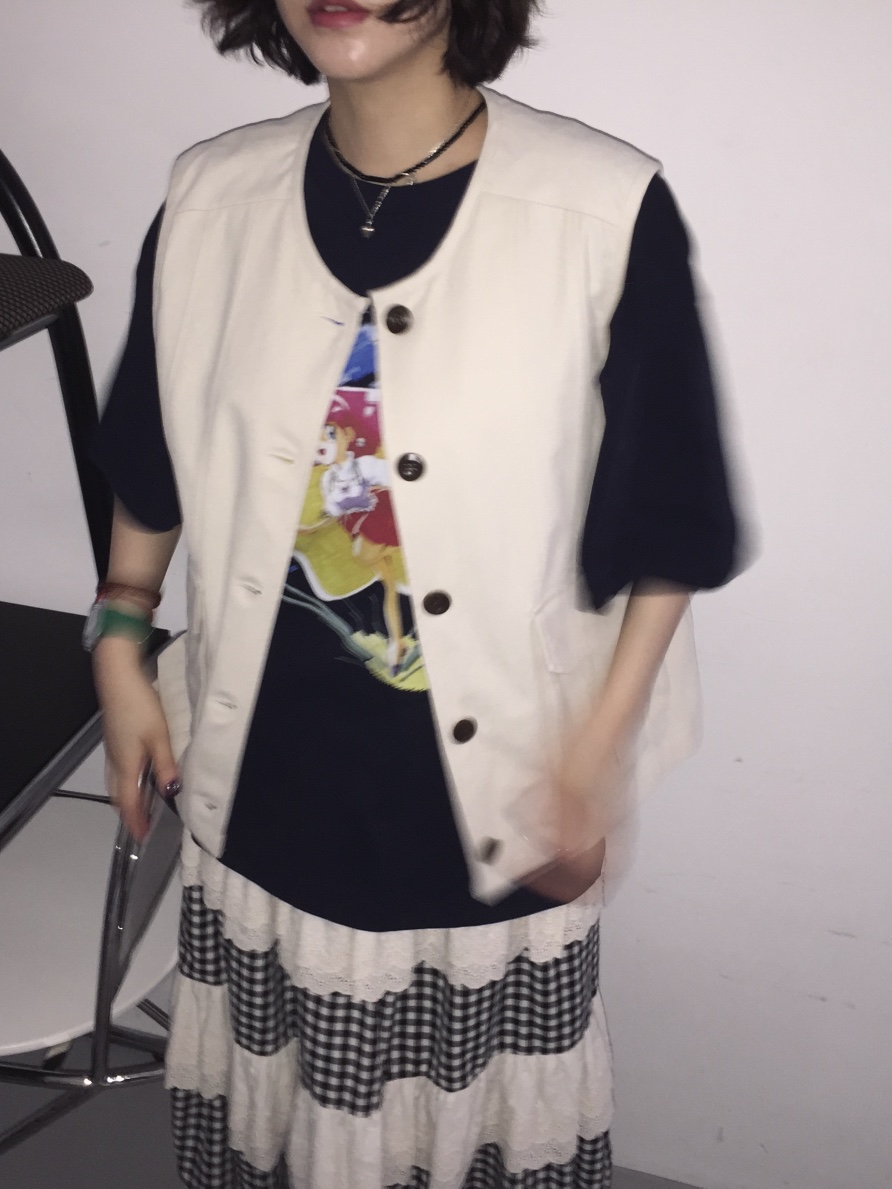 ARCHIVE-P韓國代購㊣女裝新品推薦人氣休閑職業真品時尚馬甲ARCHIVE-P馬甲
