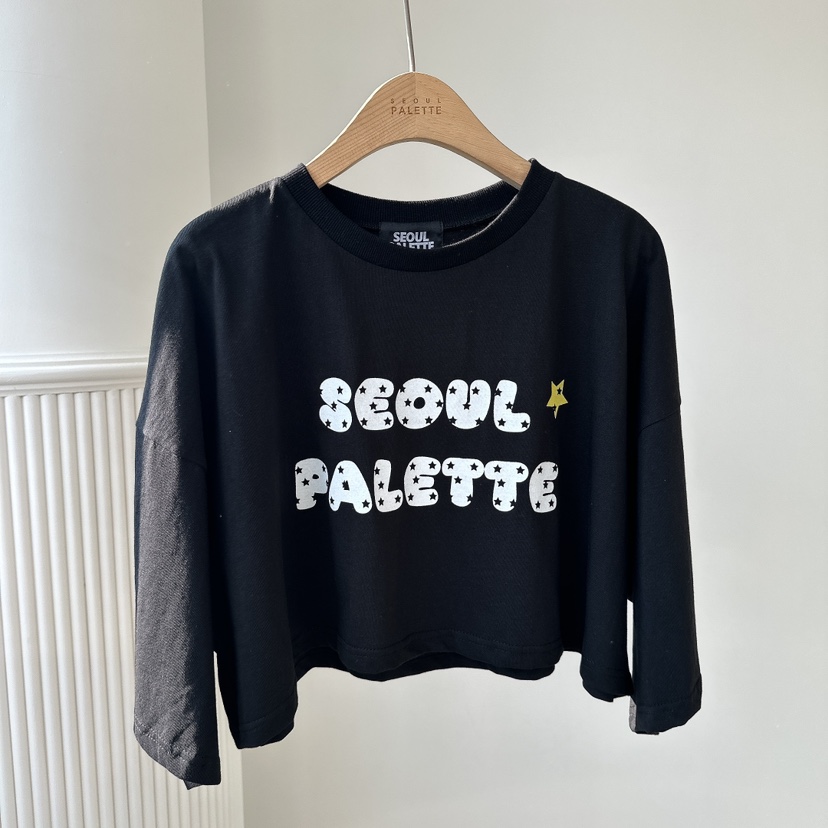PALETTE-Q韓國直郵㊣女裝新款熱賣25秋夏推薦休閑人氣時尚T恤PALETTET恤