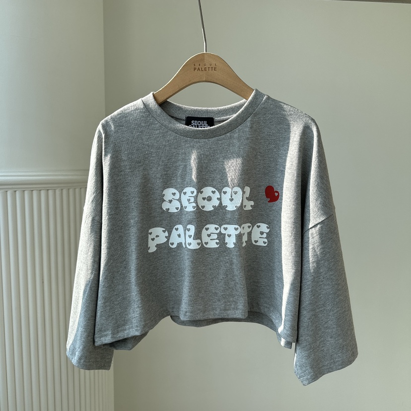 PALETTE-Q韓國直郵㊣女裝新款熱賣25秋夏推薦休閑人氣時尚T恤PALETTET恤