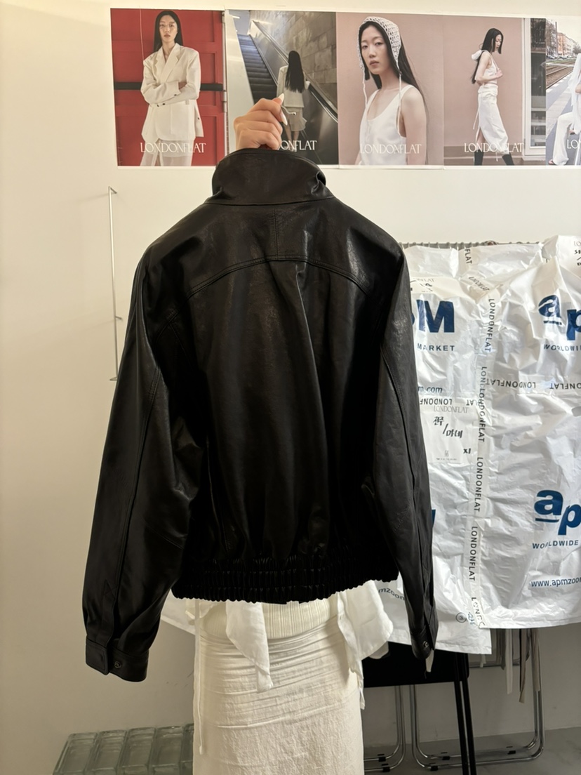 LONDON FLAT韓國代購㊣女裝新品人氣推薦熱賣25秋夏休閑夾克LONDON FLAT夾克
