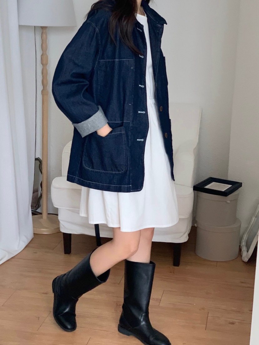 WOOD韓國直郵㊣女裝新品時尚真品人氣職業推薦熱賣休閑夾克WOOD夾克