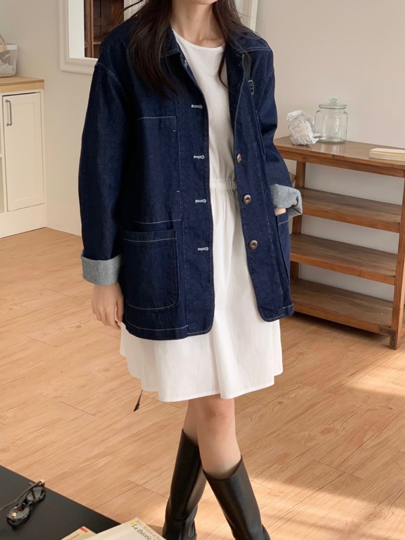 WOOD韓國直郵㊣女裝新品時尚真品人氣職業推薦熱賣休閑夾克WOOD夾克