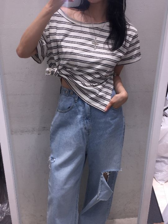 mars韓國代購㊣女士新品熱賣時尚休閑職業推薦25秋夏人氣T恤marsT恤