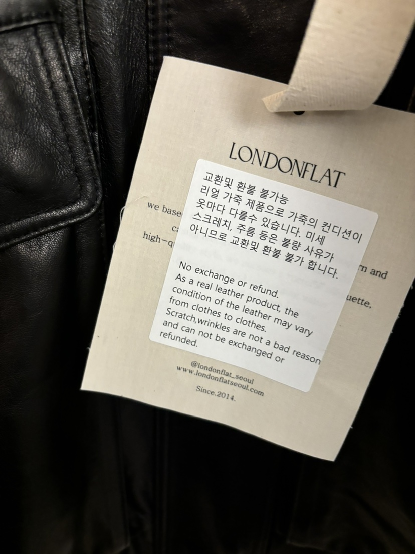 LONDON FLAT東大門㊣代購女裝新款熱賣真品休閑25秋夏夾克LONDON FLAT夾克