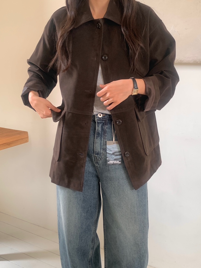 WOOD東大門㊣代購女裝新品熱賣真品25秋夏人氣休閑推薦牛仔褲WOOD牛仔褲